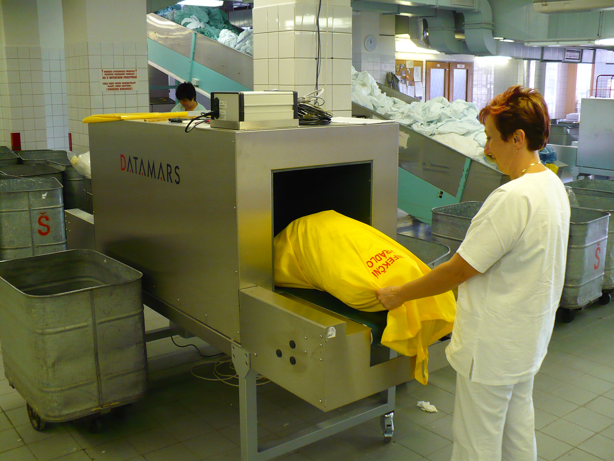 Nový systém na sledování ložního prádla v plzeňské nemocnici