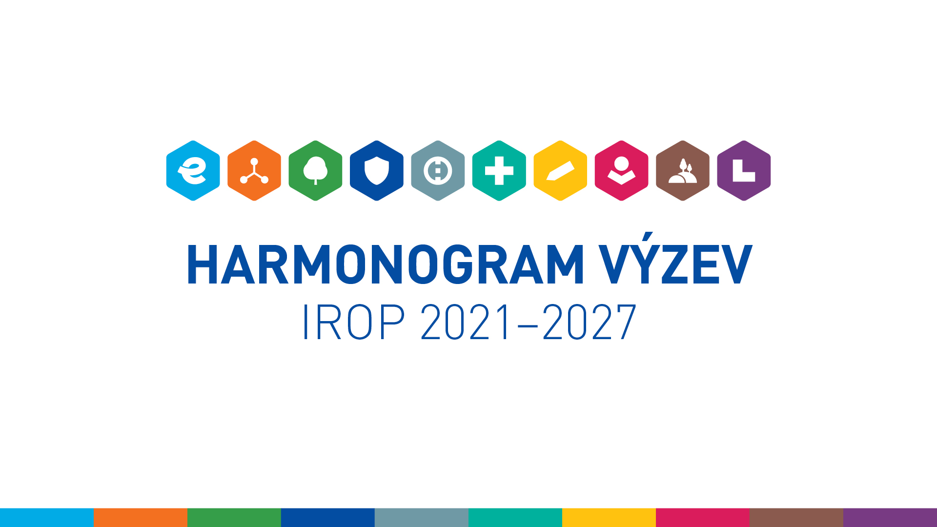 Zveřejnění předpokládaných dat vyhlášení výzev IROP v roce 2023